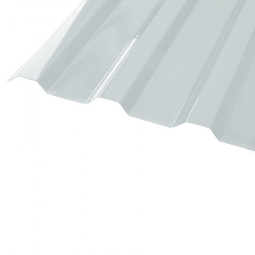 Поликарбонат трапеция МП/С-20 3000х1150х0,8мм (Молочный) Новаттро СафПласт