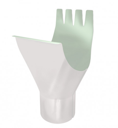 Воронка белый RAL 9003, металл Grand Line Optima