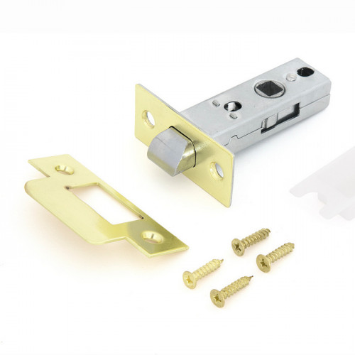 Защелка межкомнатная Фабрика замков 100 PB латунь