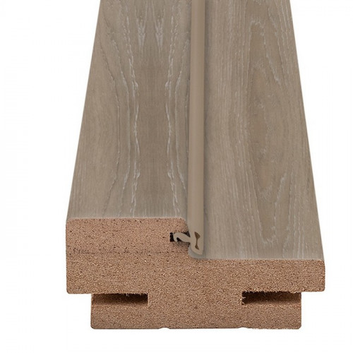 Комплект дверной коробки из экошпона без порога с уплотнителем 32х70мм дуб Шале Олови