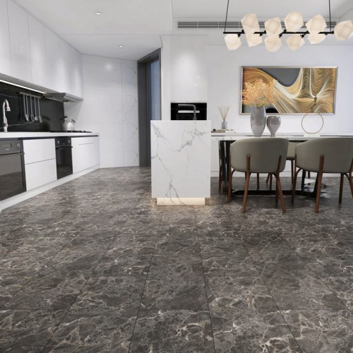 Кварц-виниловый ламинат SPC 615х311х5,5мм Residence Stone Канкут Марбл VL89717-001 PROFIELD