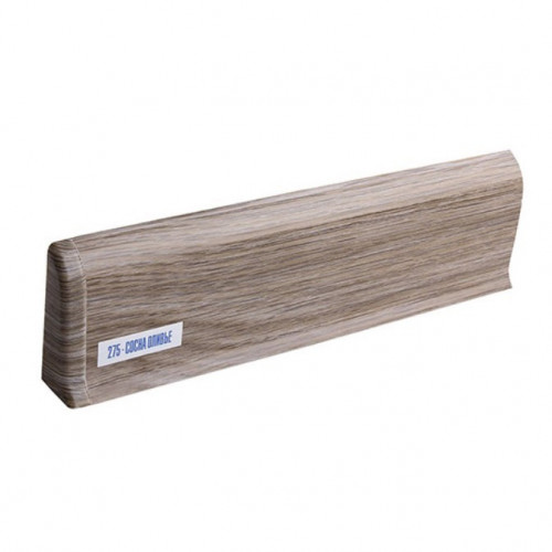 Плинтус Lexida 55, 275 Сосна оливье, 2,2м. с кабель каналом