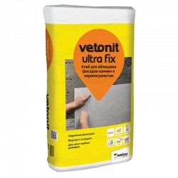 Клей плиточный Vetonit Ultra Fix эластичный высокодеформативный, 25 кг
