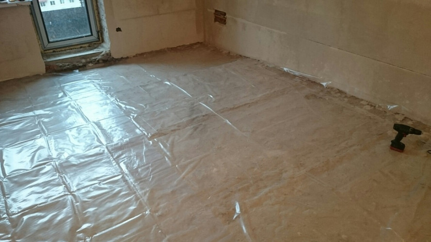 Пленка строительная (1500х2) х 0,2мм (200мкм) техническая ТУ (100 п.м.)