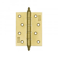 Петля универсальная 4ВВ золото 100х75х2,5 мм, Шлосс 21024, 2шт