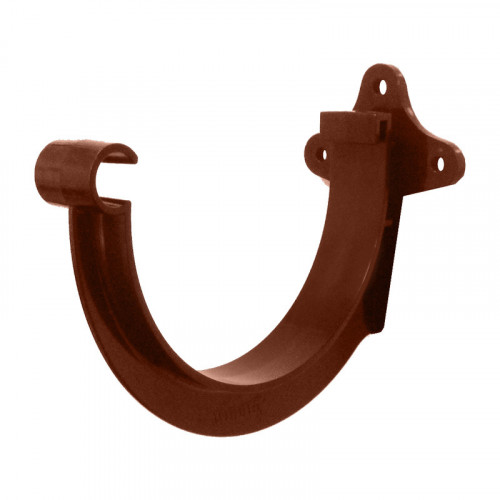 Кронштейн желоба ПВХ коричневый Мурол