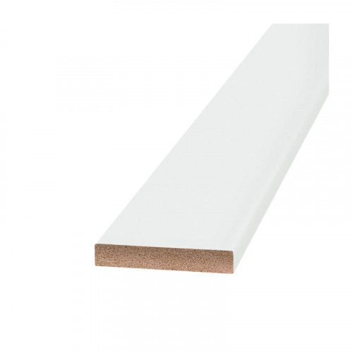 Наличник 2200х58х10мм крашеный белый Олови