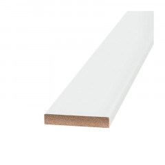 Наличник 2200х58х10мм крашеный белый Олови