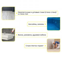 Герметик силиконовый Vetonit Comfort Sil, черный 10, 280мл