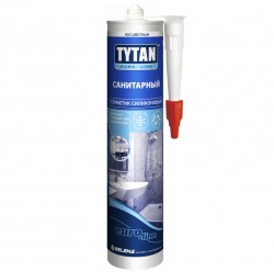 Герметик силиконовый санитарный бесцветный Tytan Euro-Line (280 мл)