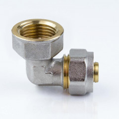 Угольник соединительный цанговый 16мм*1/2 дюйма (внутренняя резьба) Aquasfera 7007-01