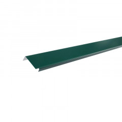 Планка примыкания 2м зеленая (RAL 6005) 20х45х15х10мм Технониколь 569072