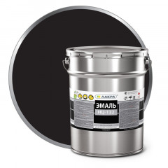 Эмаль НЦ-132 Черный 17 кг Лакра
