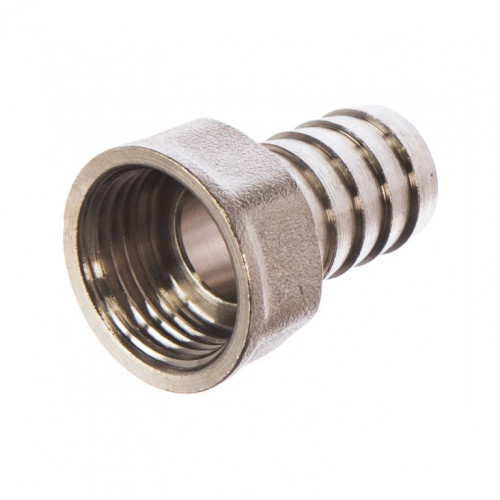 Штуцер для резинового шланга 1/2" внутренняя резьба 1мм