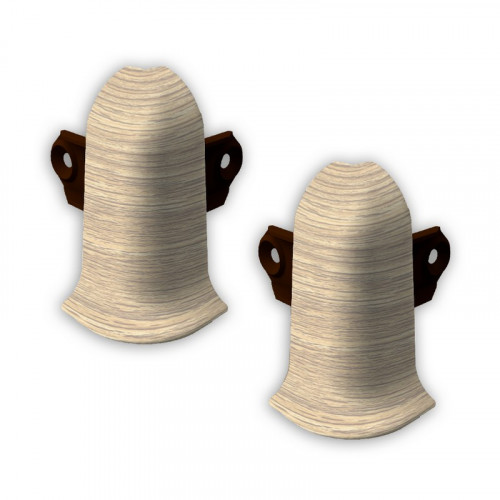 Угол наружный для плинтуса Lexida 55, 271 Сосна