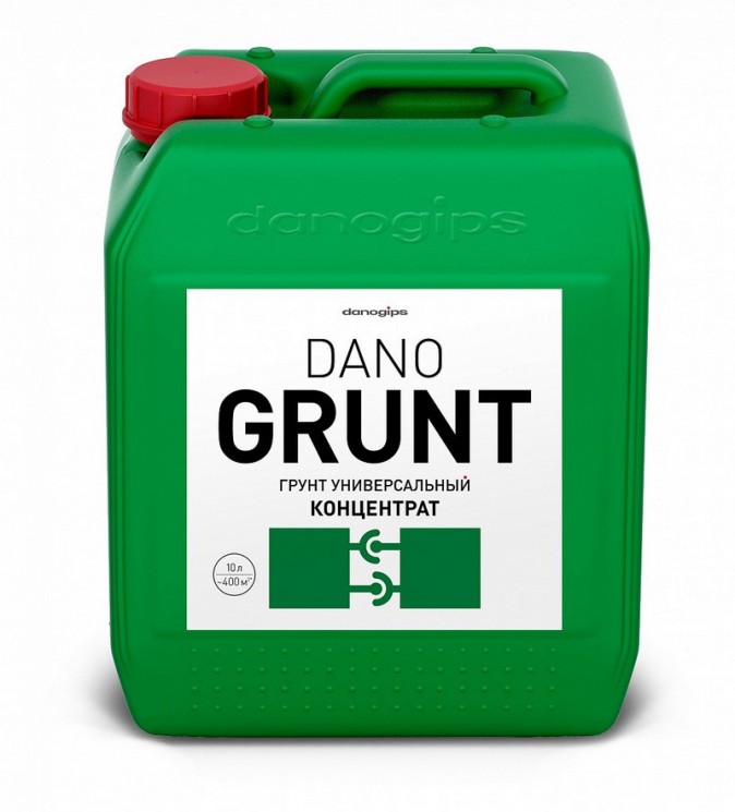 Грунт концентрат глубокого проникновения Danogips DANO GRUNT, 10 л