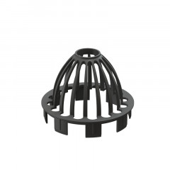 Сетка для водоотвода защитная, графит Деке PREMIUM