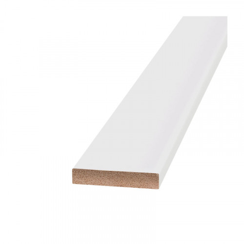 Наличник 2200х58х8мм ламинированный белый Олови