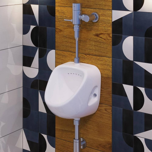 Писсуар Орион 330х300х421мм без сифона и крана, белый Sanita