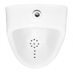 Писсуар Орион 330х300х421мм без сифона и крана, белый Sanita