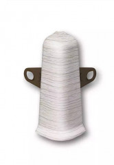 Угол наружный Ideal Deconika 85, 253 Ясень серый, 2шт