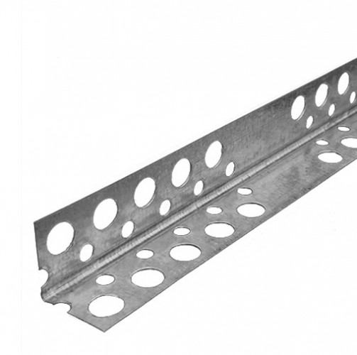 Профиль угловой перфорированный ПУ 25х25, 3м оцинкованный