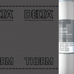 Мембрана диффузионная термостойкая для металлических кровель DELTA-THERM 1,5х50м, 220г/м2