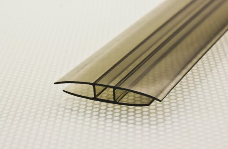 Профиль соединительный неразъемный НР 4-6мм Бронза L=6м, Новаттро