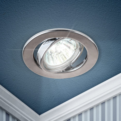 Светильник поворотный ST2A CH MR16 12В 50Вт хром ЭРА