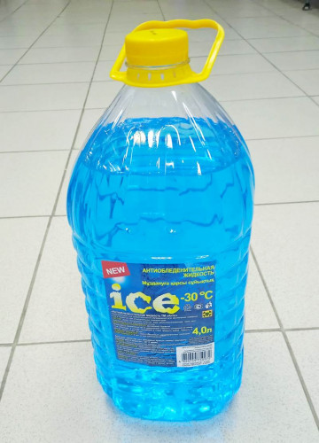 Жидкость стеклоомывающая зимняя незамерзающая Анти Ice 4л.