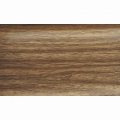 Плинтус Lexida 55, 291 Орех, 2,2м. с кабель каналом