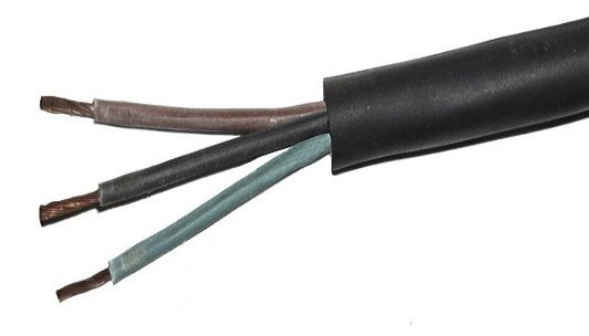 Кабель КГтп-ХЛ 3х4 , 1м