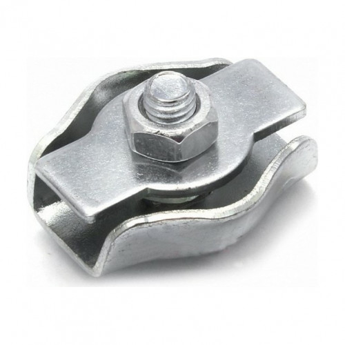 Зажим троса одинарный d5мм Simplex