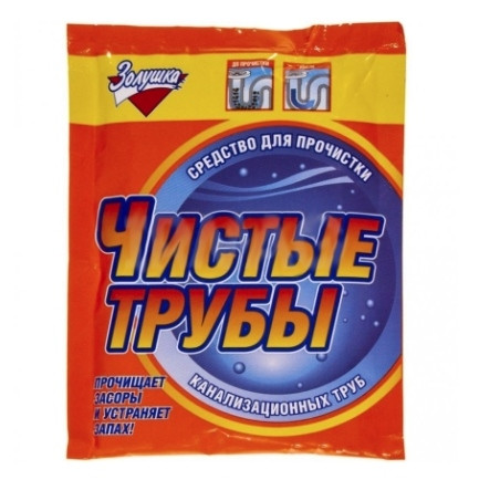 Средство для отчистки труб Чистые трубы, гранулы, 90г