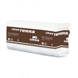 Утеплитель URSA Terra 37PN стены и крыши 100х610х1200мм, 5шт. 3,66м2 (0,366 м3)