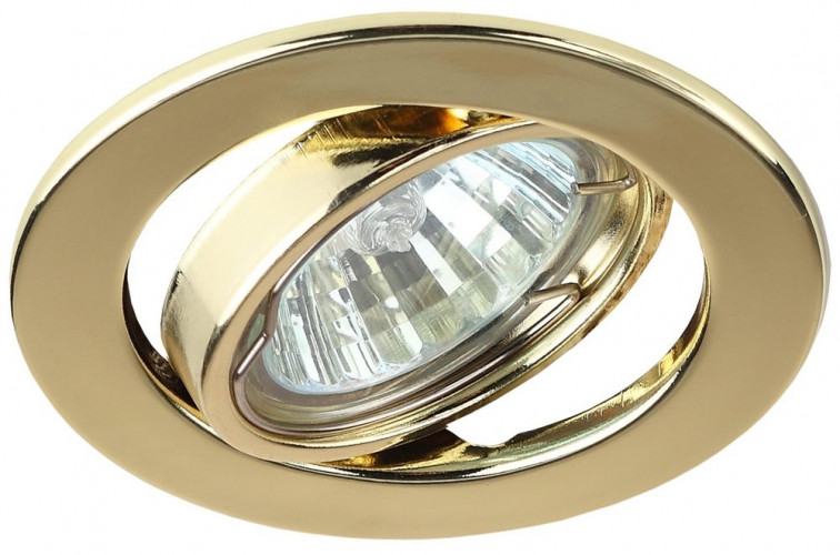 Светильник поворотный ST2A GD MR16 12В 50Вт золотой ЭРА