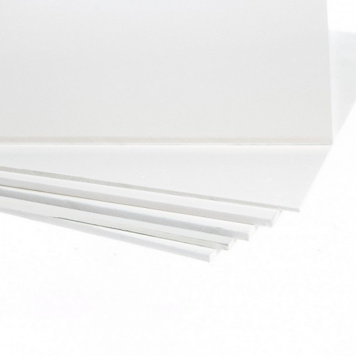 Вспененный ПВХ листовой 2мм 1025х1525мм Белый 0,52г/см3 Vikupor