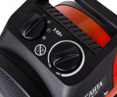 Пушка тепловая электрическая (керамика) ТЭПК-3K круглый корпус Ресанта 67/1/41