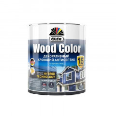Кроющий антисептик Dufa Wood Color Белый база 1, 2,5л