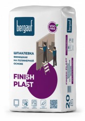 Шпатлевка финишная полимерная Bergauf Finish Plast, 20 кг