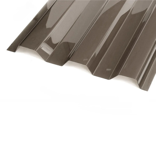 Поликарбонат трапеция МП/С-21 6000х1051х0,8мм (Бронза) Новаттро СафПласт