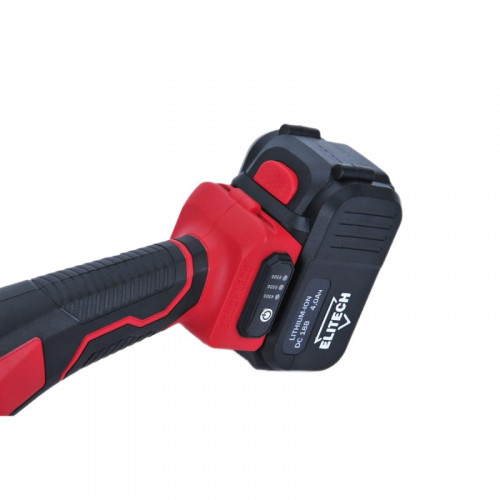 Углошлифовальная машина УШМ 125мм, 18В, 1х4Ач Elitech МШУ 18БЛ (Е2213.001.02)