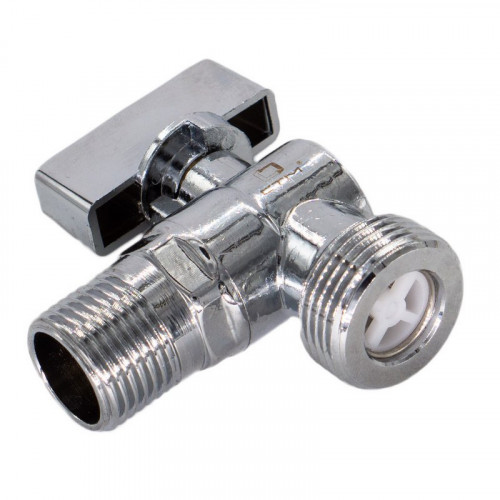 Кран шаровой 1/2х3/4 угловой с обратным клапаном cacv1234 СТМ