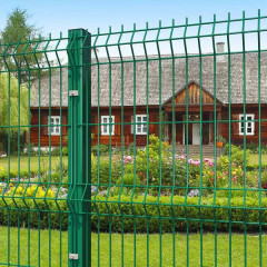 3Д забор сетчатый 1530х2500х3,5мм зеленый (6005) 200х55мм Fit Gardis