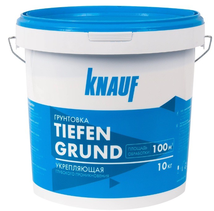 Грунтовка глубокого проникновения KNAUF Тифенгрунд (Tiefengrund), 10 кг