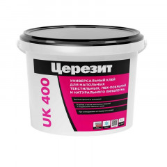Клей Церезит UK 400 для текстильных и ПВХ покрытий, 7 кг