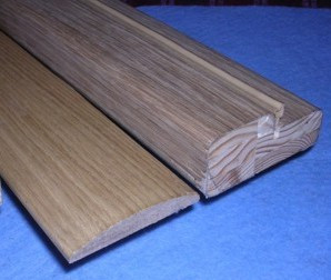 Коробка дверная дуб 760*2080 с порогом, уплотнителем и компл.фурнит.Сильвия