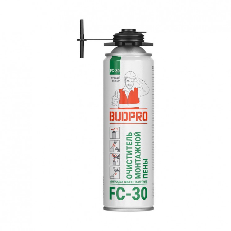 Очиститель монтажной пены Budpro FC-30, 440 мл