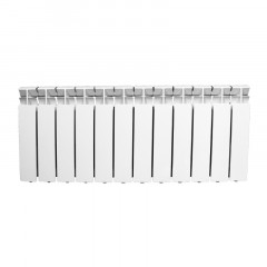 Радиатор алюминиевый 350*80, 12 секций Oasis