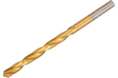 Сверло по металлу 4,2х75(50)мм титан кобальт Р6М5К5 Vertextools 666-04,2